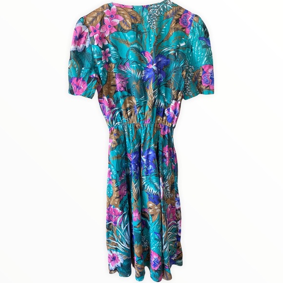 Vintage Jenny Petites Floral Dress - Picture 5 of 11